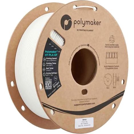 3D-Druckerfilament Polymaker ht-pla-gf hitzebeständig glasfaserverstärkt (1/3)
