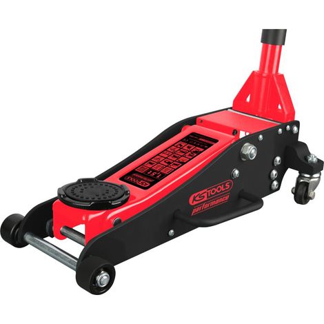 Kstools – Cric hydraulique aluminium 1500 kg – Hauteur de levage 90-360 mm – Léger et résistant pour chantiers professionnels (1/5)