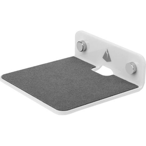 Support D'Enceinte Multifonctionnel, Support Mural Portable, étagère D'Affichage pour Webcam, Téléphones Portables, Routeurs. (1/2)