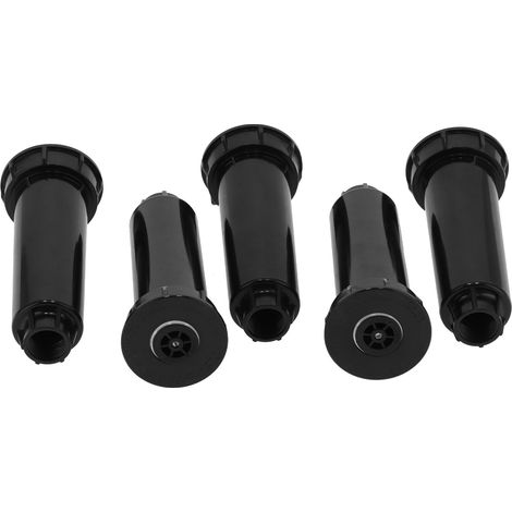 Lot de 5 arroseurs enterrés à filetage femelle G1/2, buses de diffusion et de levage pour l'irrigation de jardin et de pelouse (1/5)