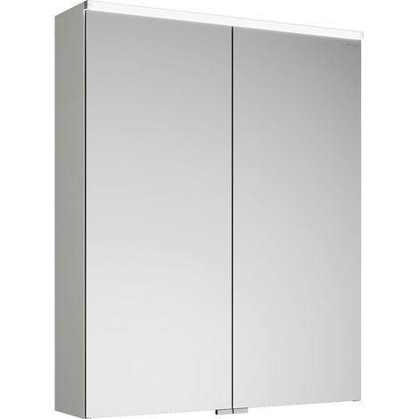 Armoires de toilette burgbad Eqio avec éclairage LED à poser, 2