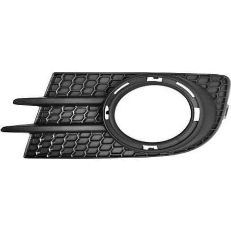 Grille de pare-choc avant gauche avec trou anti-brouillard et moulure Volkswagen Tiguan 1 phase 2 2011-2016