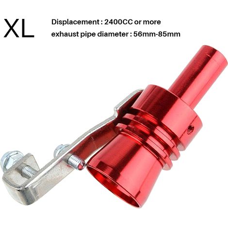 Simulateur sonore turbo sifflet externe silencieux échappement modifié valve blow-off tuyau sifflet silencieux turbo (1/5)