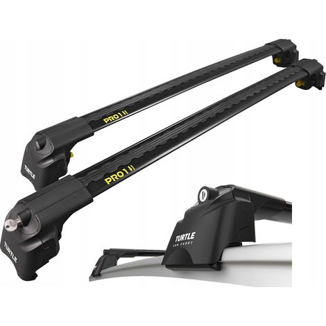 Barres de toit pour rails intégrés SEAT ALTEA XL 2006-2015, hauteur basse (1/5)