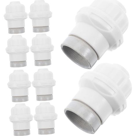 10pièces Douille Pour Lampe Suspendue Support De Lampe Culot De Détachées Pour Adaptateur De Douille Extérieure (1/5)