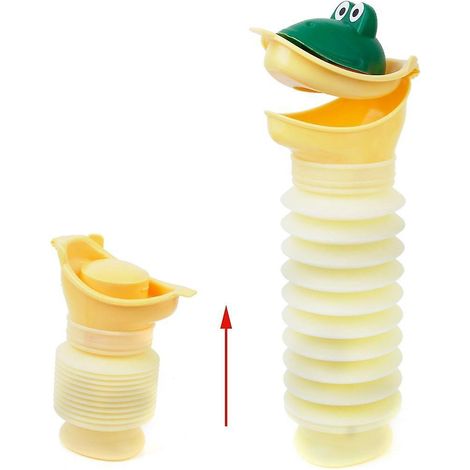 Urinoir d'urgence portable, mini-urinoir, toilettes portables rétractables pour le camping et les voyages en extérieur