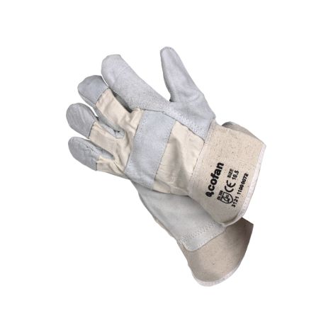 Guantes de serraje americano especiales para carga y descarga EN388 de Talla Única en Blíster de 12 pares - T-10 (12 pares) (1/2)