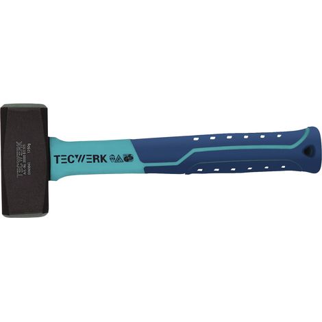 Mazo Cabeza-G.1250g Fibra de vidrio TECWERK (1/2)