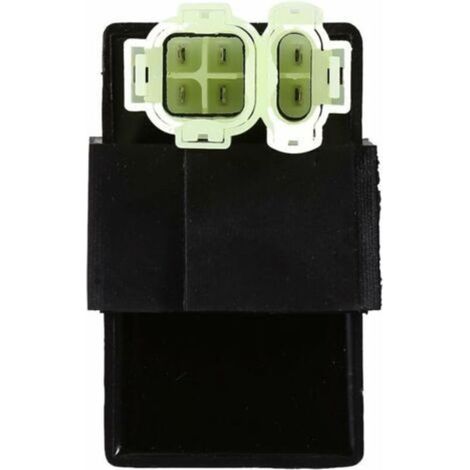 Elektronische Zündung, 6-poliges CDI-Zündspulenmodul, Zündbox für Motorräder, schwarz, universell für GY6 50cc 125cc 150cc ATV Roller Moped Go-Kart (1/4)