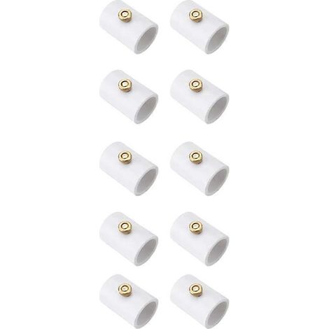Lot de 10 1 2 pouce PVC Mist buse Misting System pour Patio extérieur brumisateur raccord PVC Split Section avec Mist (1/5)