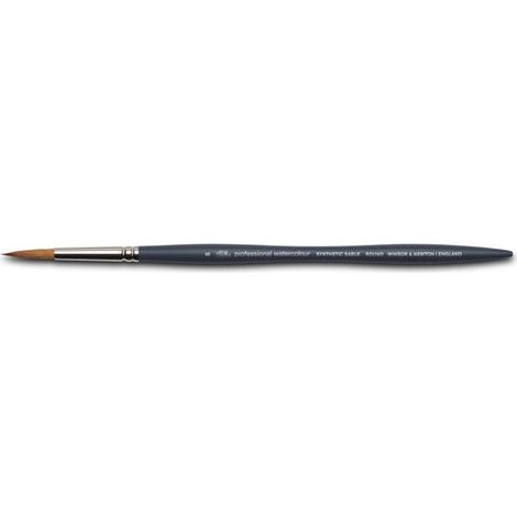 Pinceau rond n°8 aquarelle professionnelle Winsor & Newton (1/3)