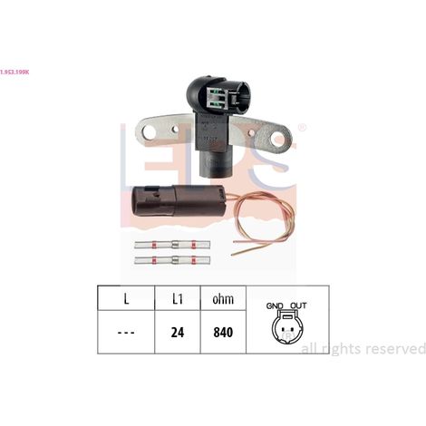 Capteur d'angle, vilebrequin EPS 1.953.199K DACIA 138113 23731-BN700 23731-BN70A