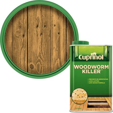 Low Odour Woodworm Killer 1 Litre CUPWW1L