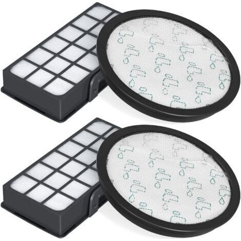 Lot de 2 Filtres HEPA pour Rowenta Silence Force Cyclonic 4AAAA RO7647EA RO7663EA RO7676EA RO7681EA (Modèle RO76xx) Aspirateurs, Filtre de Rechange Accessoires ZR903701 H246 (1/5)