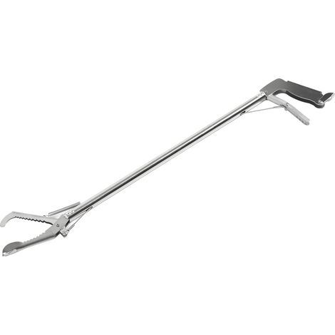 Pince à crabes en acier inoxydable de 76 cm (30 pouces), portable et multifonctionnelle, pour crabes, fruits de mer et calamars. Pince à plier. (1/5)