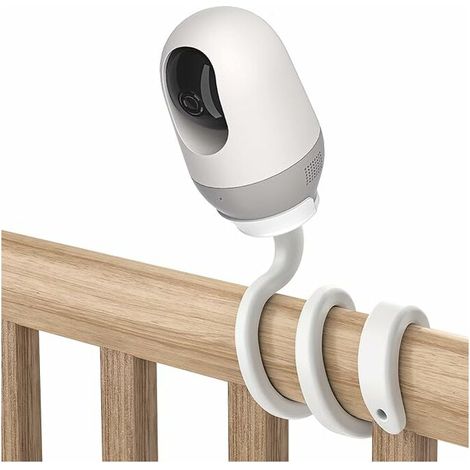 Support flexible pour babyphone - kit de fixation polyvalent pour babyphone - support caméra bébé (1/5)