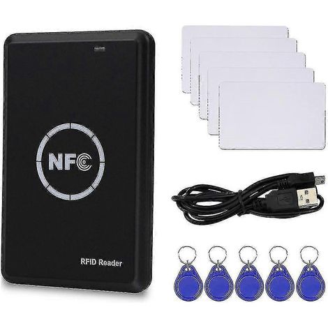 Copieur/duplicateur RFID NFC pour porte-clés/lecteur/graveur de cartes à puce 13,56 MHz crypté - Us-haoyi (1/5)