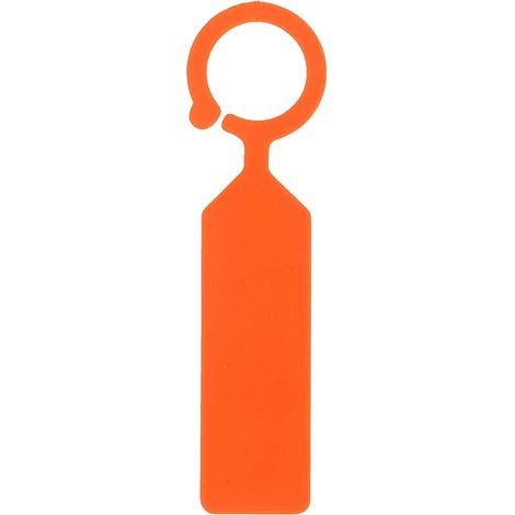 Gartenzubehör, orange (gelb-orange), Gartenetiketten, 100 Stück (1/5)