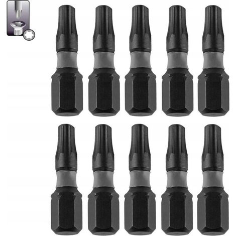 Embouts de visseuse Dedra 18a53t250-10 acier S2 25 mm (1/2)