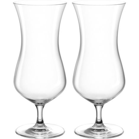 Lot de 2 verres à cocktail en cristal Capacité 520 ml Passe au lave-vaisselle 2 verres à cocktail transparents (1/5)