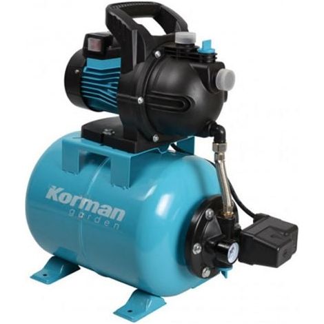 Surpresseur 800W 20L – Débit 3600L/h – Pression max 4 bars – Pour espaces confinés et sous-pression – Korman