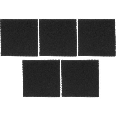 Cotton Air Filter 98760 Fine Particles, 5 Pieces, Black Dust Trimmer for Ryobi 98760a Motor (1/5)