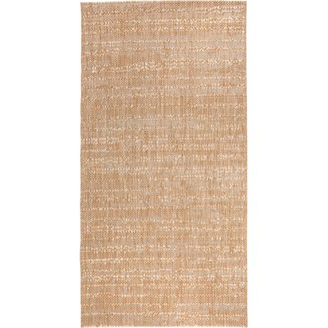 Tapis d'Intérieur Effet Naturel en Polypropylène Résistant pour Salon et Chambre 80 x 150 cm - PANGIVO