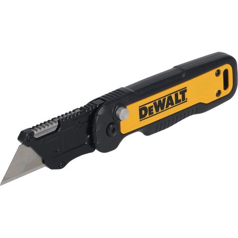 DeWalt DWHT10991-0 Push and Flip Folding Fixed Blade Utility Knife