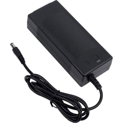 Chargeur pour trottinette électrique 4V, adaptateur d'alimentation avec connecteur DC 5.5 x 5 mm, compatible pour scooter électrique, bloc d'alimentation de remplacement (1/5)