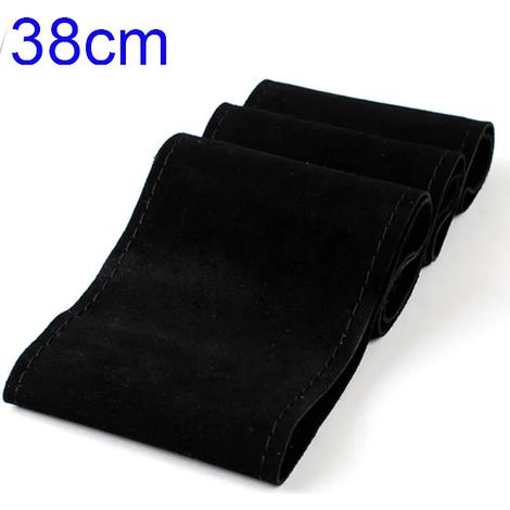 (38cmLigne noire-)Housse de volant de voiture unique en daim neuf Taille 36cm/38cm/40cm Convient pour Skoda Chevrolet Convient pour Nissan etc. (1/5)
