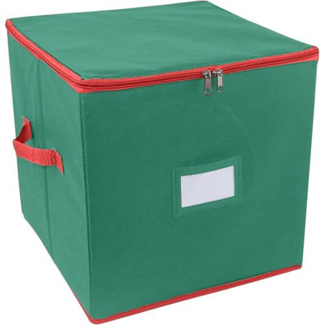 Boîte rangement Noël 64 boules séparateurs réglables (1/5)