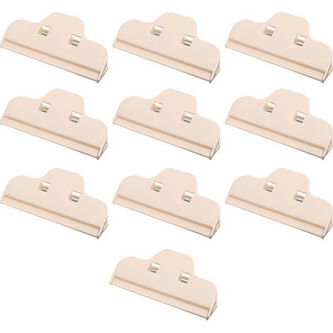 Lebensmittelclips – Luftdichte Beutelclips – Für Brottüten, Snacktüten und Lebensmittelbeutel – 6er-Pack (1/5)