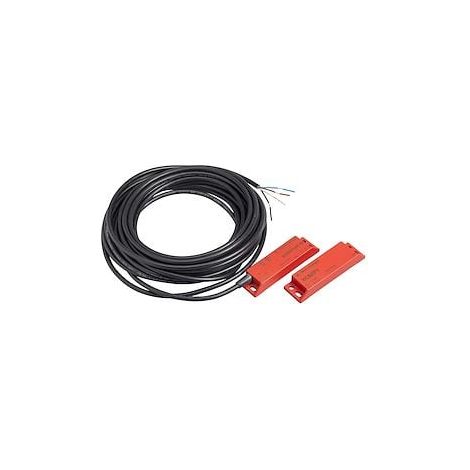 Télémécanique – interrupteur magnétique codé de sécurité XCS, XCSDMP, 2 NF + 1 NO, 1 NF décalé, câble 2 m – XCSDMP7012