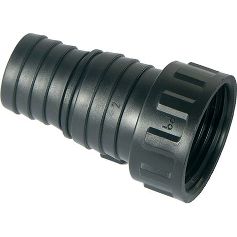 SPIDO - Raccord plastique droit à visser cannelé multi-étagé F 26/34