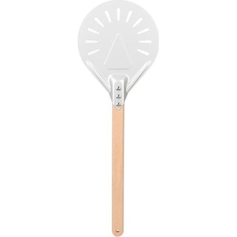 8-Zoll-Pizzawender – Holzgriff – Aluminiumlegierung – Verschleißfest