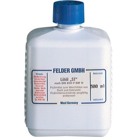 Aceite de soldadura st din en29454,3.2.2.a bote 500ml felder