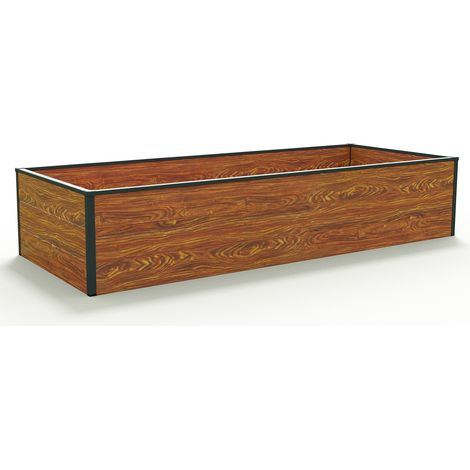 195 x 77 x 39 cm Hochbeet HALFSIZE, Holzoptik