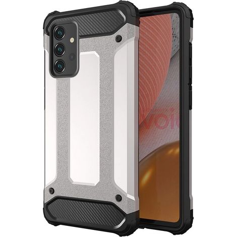 Custodia protettiva ibrida per Samsung Galaxy A26 - Argento (1/5)