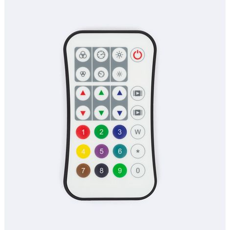 Telecomando per Regolatore RGB DMX Bianco (1/2)