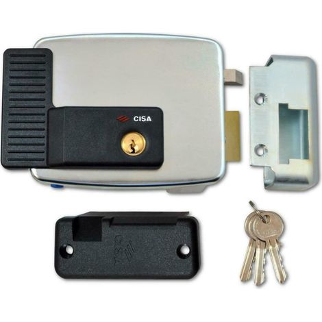 CISA ELETTROSERRATURA DA APPLICARE A CILINDRO FISSO MM.80 DESTRA (1/2)