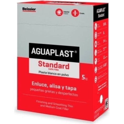 aguaplast standard plaste en polvo caja estuche 5 kg 70002-007 (1/2)