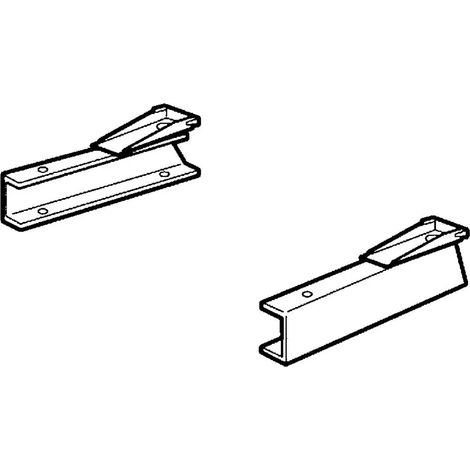 DAIKIN Profili di montaggio (HC feet) Per Sound Cover -8 dB(A) 4-8 kW, 140581