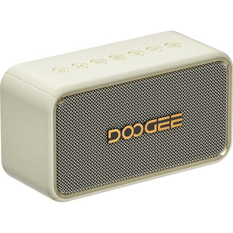 Altoparlante Bluetooth portatile, impermeabile, bassi potenti, BIANCO (1/2)