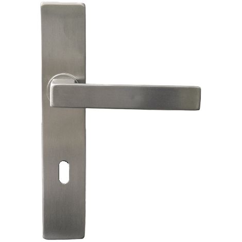 Juego de platos cuadrados "PATRICIA" KLOSE besser Inox 304. Trou petite clé