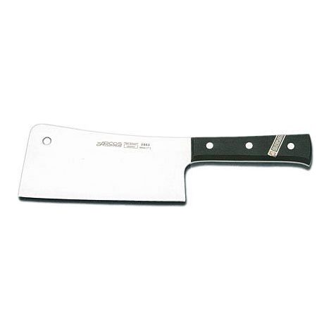Macheta Arcos Universal 288300 de acero inoxidable Nitrum y mango de Polioximetileno y hoja de 18 cm  y 4 mm espesor con funda hoja