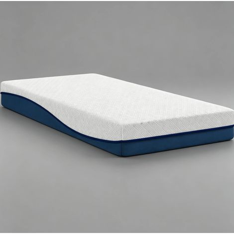 Materasso 90x190 cm memory foam al tè verde, 20 cm, fodera lavabile DESVIAE (1/5)