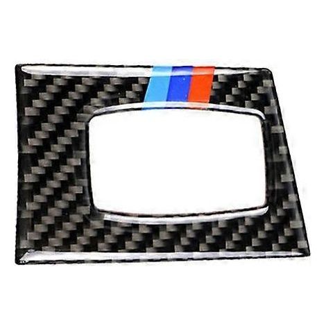 Cache-serrure de contacteur d'allumage en fibre de carbone, autocollant de garniture intérieure pour BMW Série 3 E90 E92 E93 (2005-2013), accessoire auto