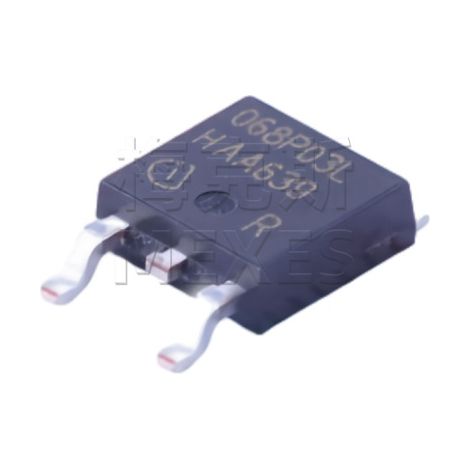 IPD068P03L3G, Siebdruck 068P03L, TO-252 SMD-MOSFET-Chip, elektronisches Bauteil, 5 Stück geliefert.