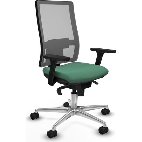 Piqueras y Crespo Horna Chaise de Bureau Vert Émeraude (1/3)