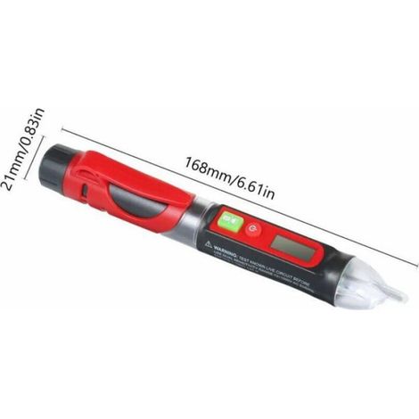 Stylo de test sans contact Stylo NCV Détecteur de tension AC (1/4)
